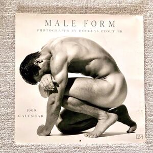 Vintage 1999 Douglas Cloutier Calendar featuring Male Forms